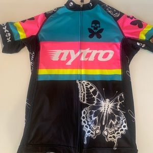 Betty Designs Women’s Cycling Jersey Sz small